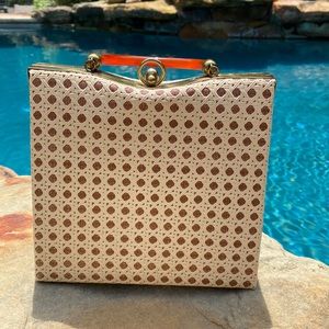 Vintage Kisslock Handle Bag